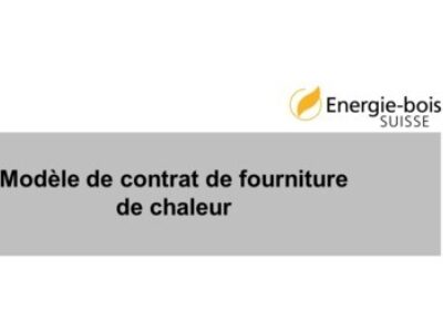 Modèle de contrat de fourniture de chaleur